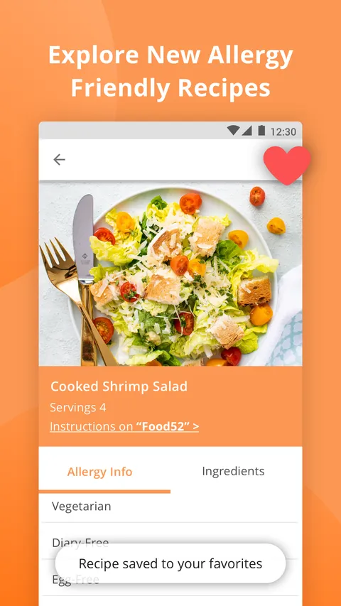 Food Allergy App