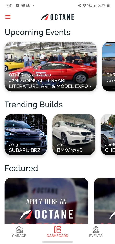 Car Shows App